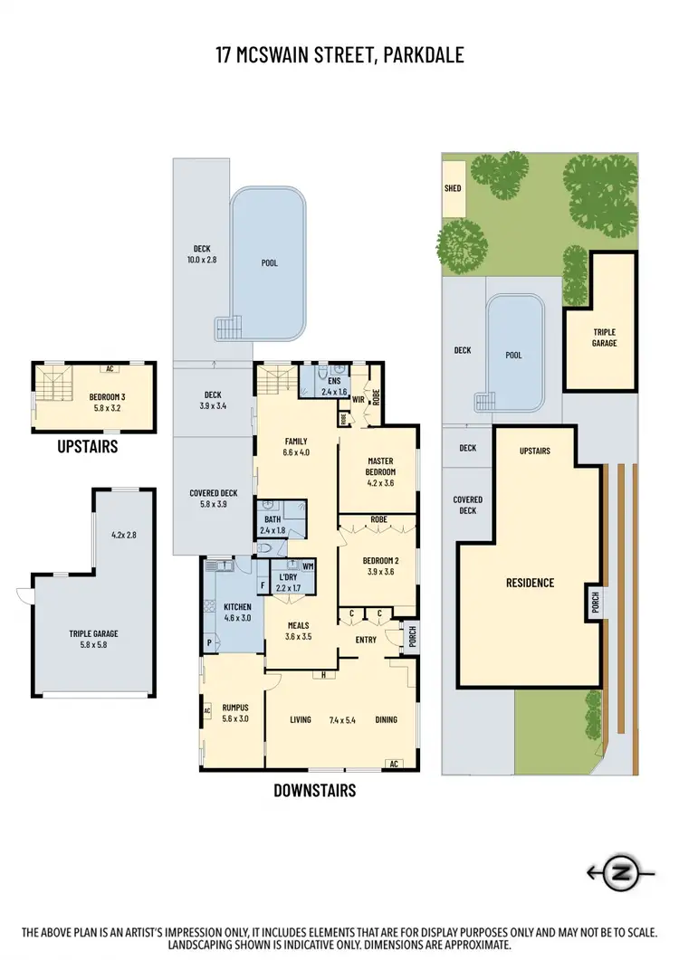 Floorplan of Homely house listing, 17 McSwain Street, Parkdale VIC 3195