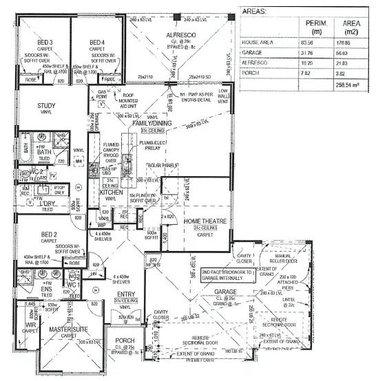 Floorplan of Homely house listing, 24 Halliday Road, Byford WA 6122