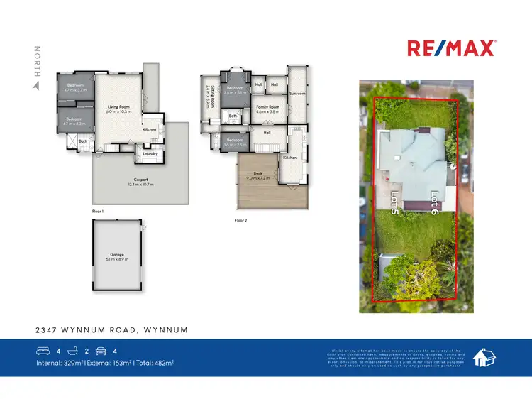 Floorplan of Homely house listing, 2347 Wynnum Rd, Wynnum QLD 4178
