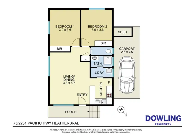 Floorplan of Homely house listing, 75/2231 Pacific Highway, Heatherbrae NSW 2324