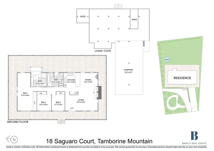 Floorplan of Homely house listing, 18 Saguaro Court, Tamborine Mountain QLD 4272
