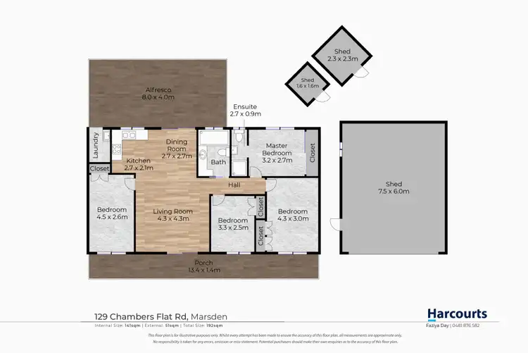 Floorplan of Homely house listing, 129 Chambers Flat Road, Marsden QLD 4132