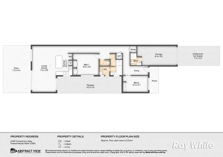 Floorplan of Homely house listing, 2/88 Companion Way, Tweed Heads NSW 2485