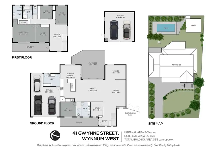 Floorplan of Homely house listing, 41 Gwynne Street, Wynnum West QLD 4178