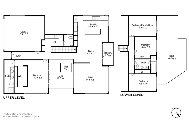 Floorplan of Homely house listing, 45 Fort Direction Road, South Arm TAS 7022