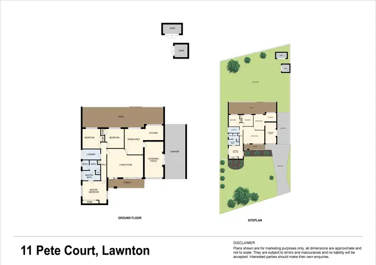 Floorplan of Homely house listing, 11 Pete Court, Lawnton QLD 4501