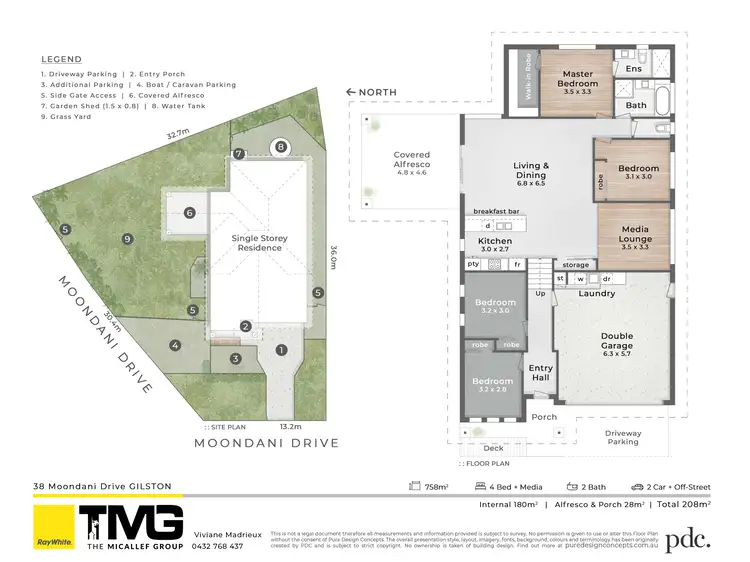 Floorplan of Homely house listing, 38 Moondani Drive, Gilston QLD 4211