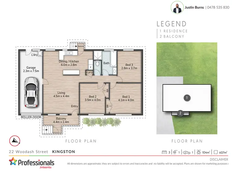 Floorplan of Homely house listing, 22 Woodash Street, Kingston QLD 4114