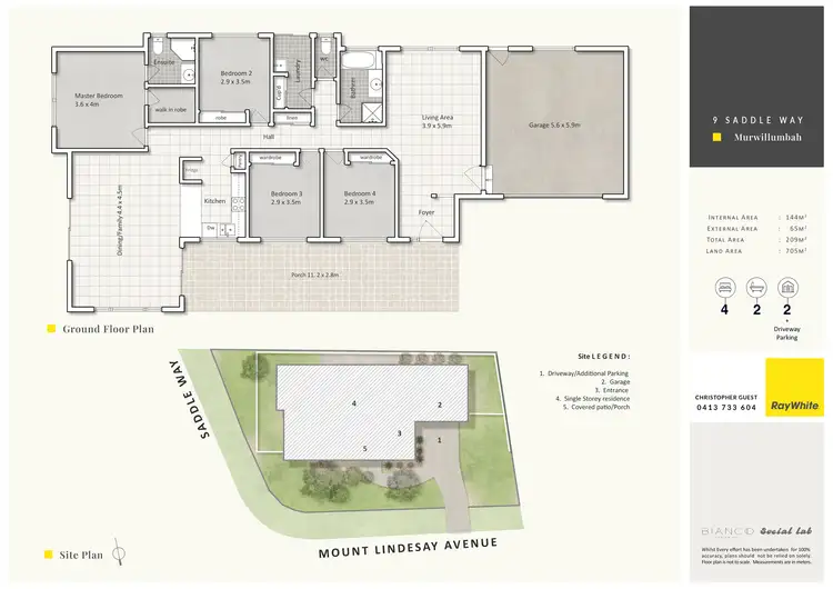 Floorplan of Homely house listing, 9 Saddle Way, Murwillumbah NSW 2484