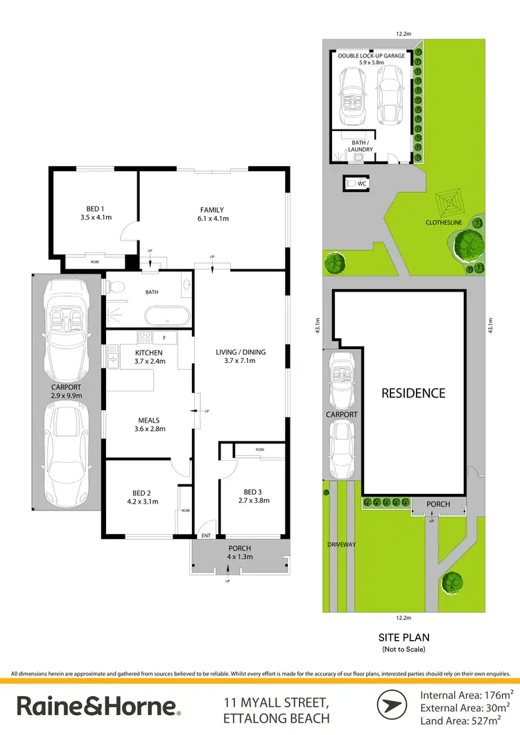 Floorplan of Homely house listing, 11 Myall Street, Ettalong Beach NSW 2257