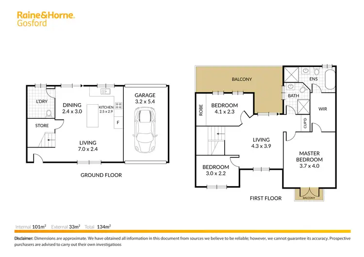 Floorplan of Homely townhouse listing, 10/4-6 Webb Street, East Gosford NSW 2250