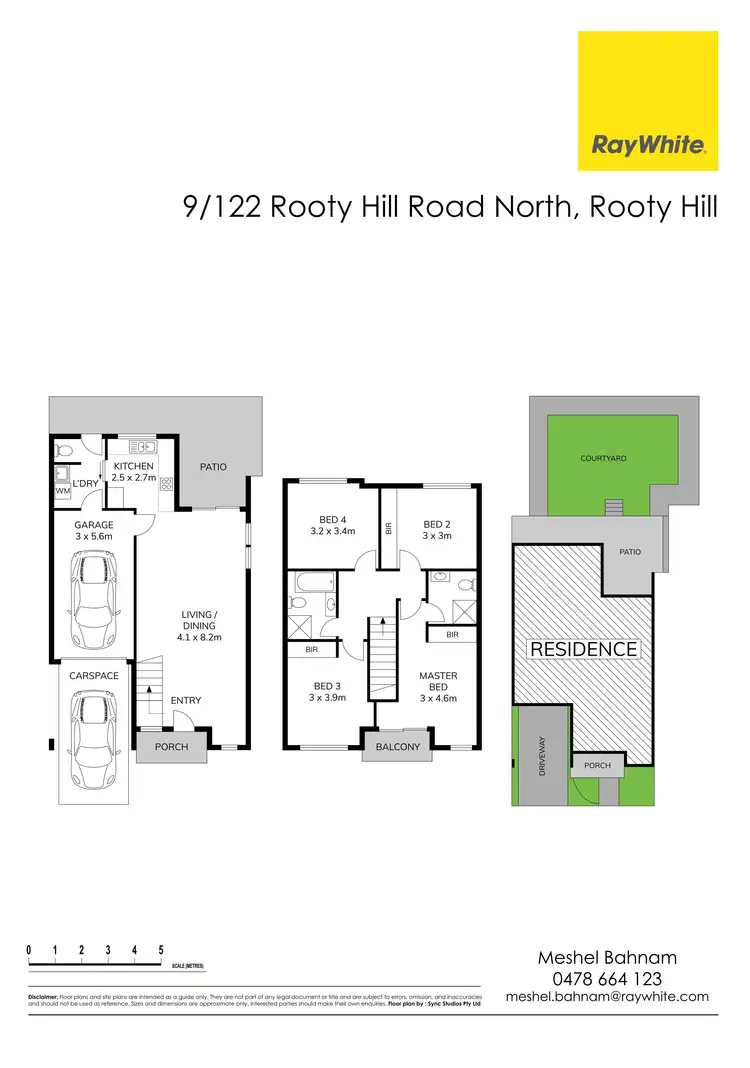 Floorplan of Homely townhouse listing, 9/122 Rooty Hill Road North, Rooty Hill NSW 2766