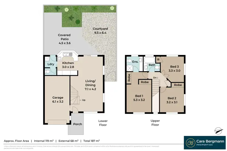 Floorplan of Homely townhouse listing, 23/154 Albany Creek Road, Aspley QLD 4034