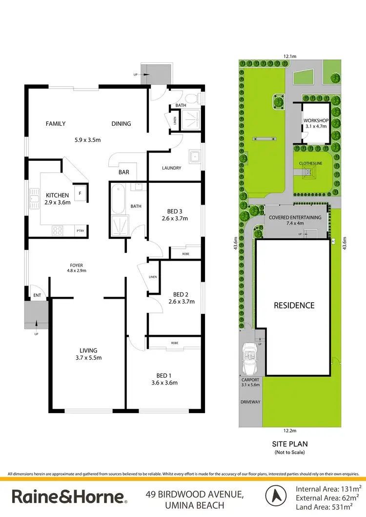 Floorplan of Homely house listing, 49 Birdwood Avenue, Umina Beach NSW 2257