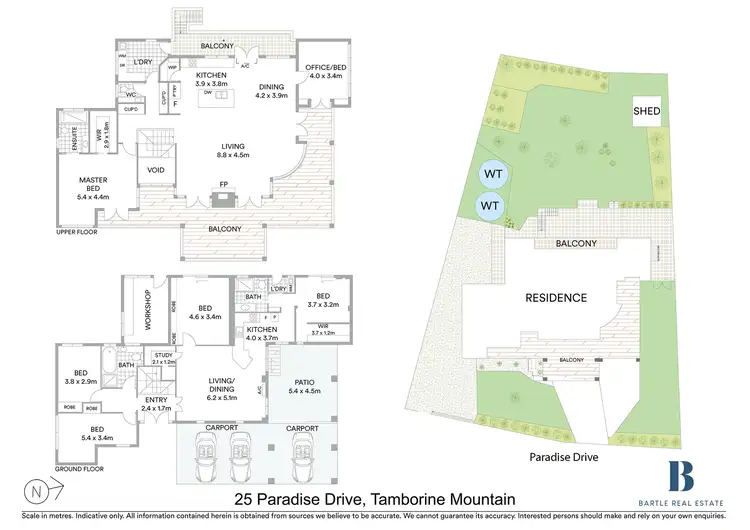 Floorplan of Homely house listing, 25 Paradise Drive, Tamborine Mountain QLD 4272