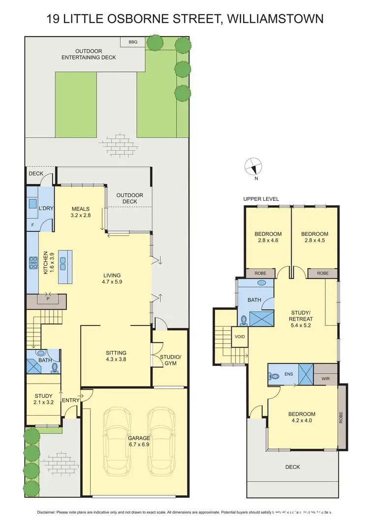Floorplan of Homely house listing, 19 Little Osborne Street, Williamstown VIC 3016