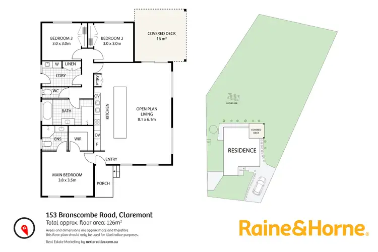 Floorplan of Homely house listing, 153 Branscombe Road, Claremont TAS 7011