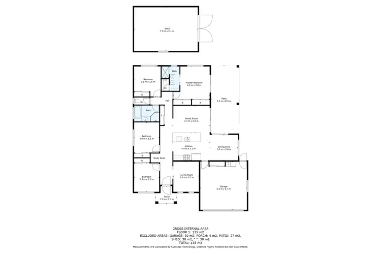 Floorplan of Homely house listing, 15 Rodeo Drive, Mount Louisa QLD 4814
