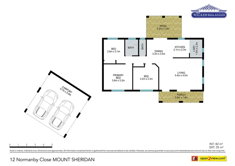 Floorplan of Homely house listing, 12 Normanby Close, Mount Sheridan QLD 4868