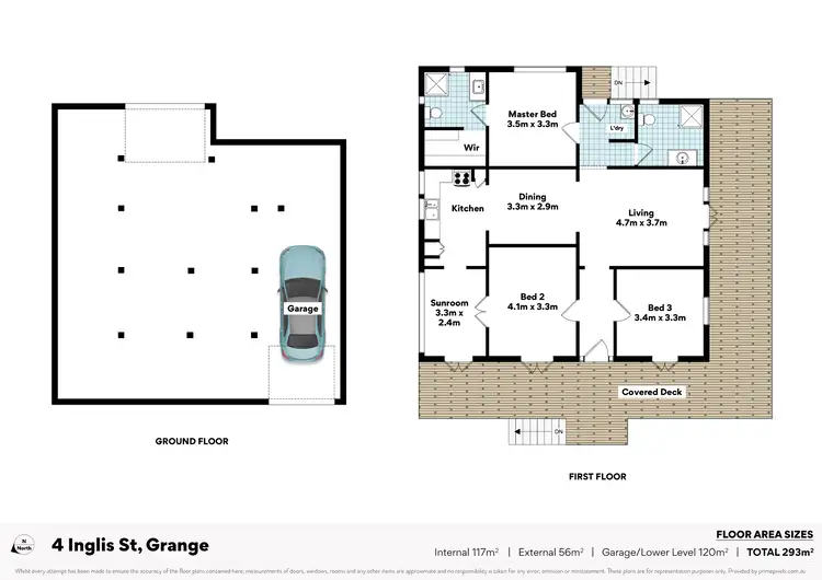 Floorplan of Homely house listing, 4 Inglis Street, Grange QLD 4051