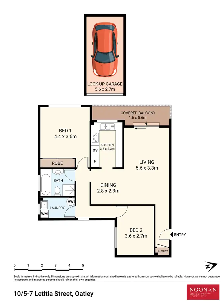Floorplan of Homely unit listing, 10/5-7 Letitia Street, Oatley NSW 2223