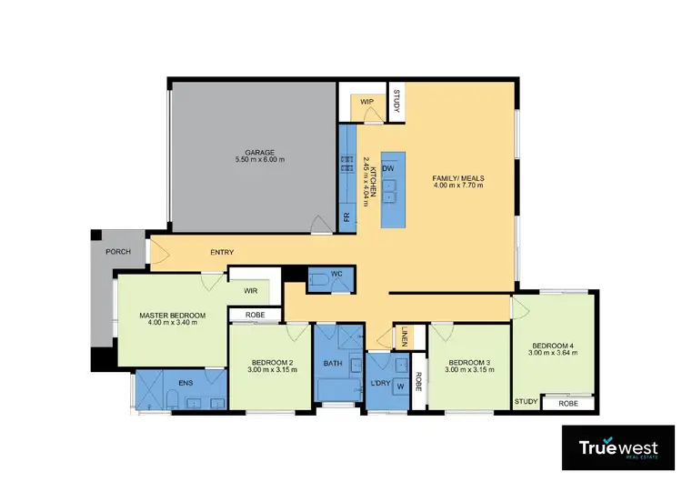 Floorplan of Homely house listing, 39 Blenril Avenue, Tarneit VIC 3029