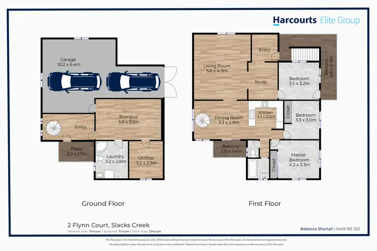 Floorplan of Homely house listing, 2 Flynn Court, Slacks Creek QLD 4127