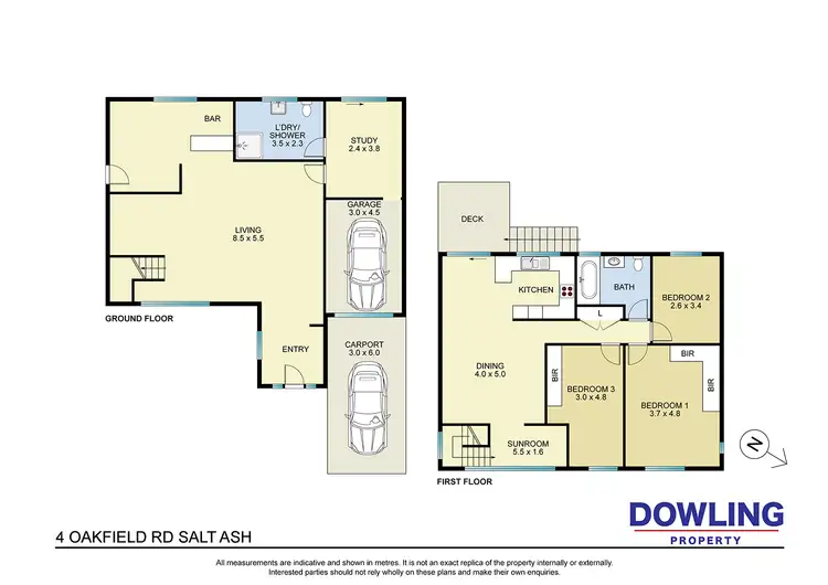 Floorplan of Homely house listing, 4 Oakfield Road, Salt Ash NSW 2318