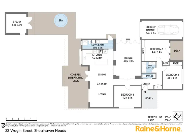 Floorplan of Homely house listing, 22 Wagin Street, Shoalhaven Heads NSW 2535