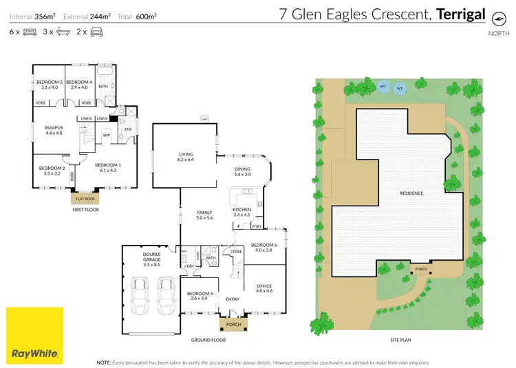 Floorplan of Homely house listing, 7 Glen Eagles Crescent, Terrigal NSW 2260