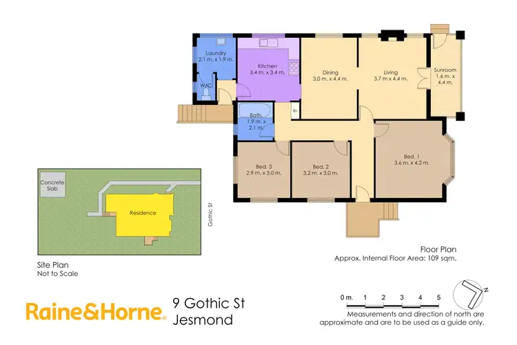 Floorplan of Homely house listing, 9 Gothic Street, Jesmond NSW 2299