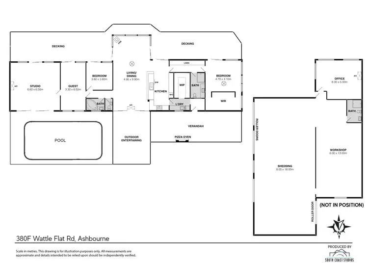 Floorplan of Homely rural property listing, 380F Wattle Flat Road, Ashbourne SA 5157