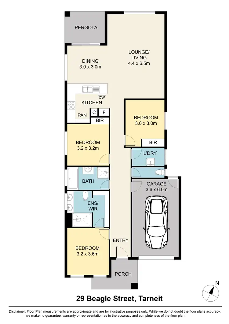 Floorplan of Homely house listing, 29 Beagle Street, Tarneit VIC 3029