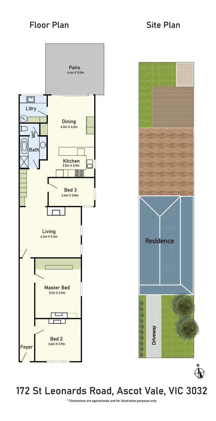 Floorplan of Homely house listing, 172 St Leonards Road, Ascot Vale VIC 3032