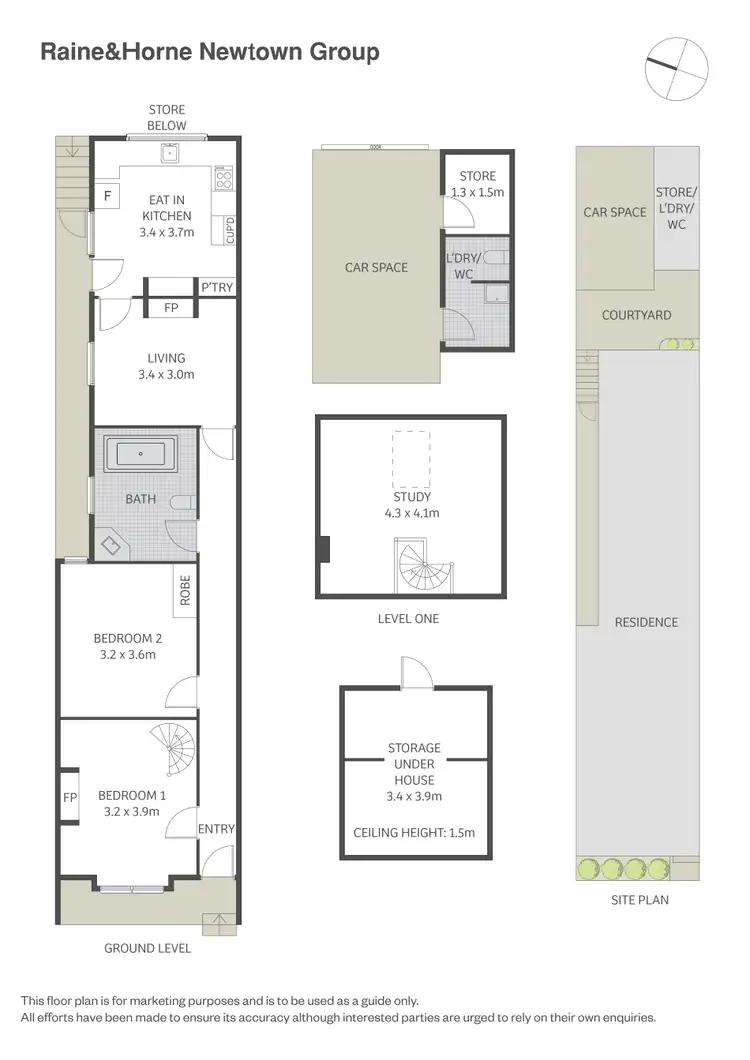 Floorplan of Homely house listing, 4 Herbert Street, Newtown NSW 2042