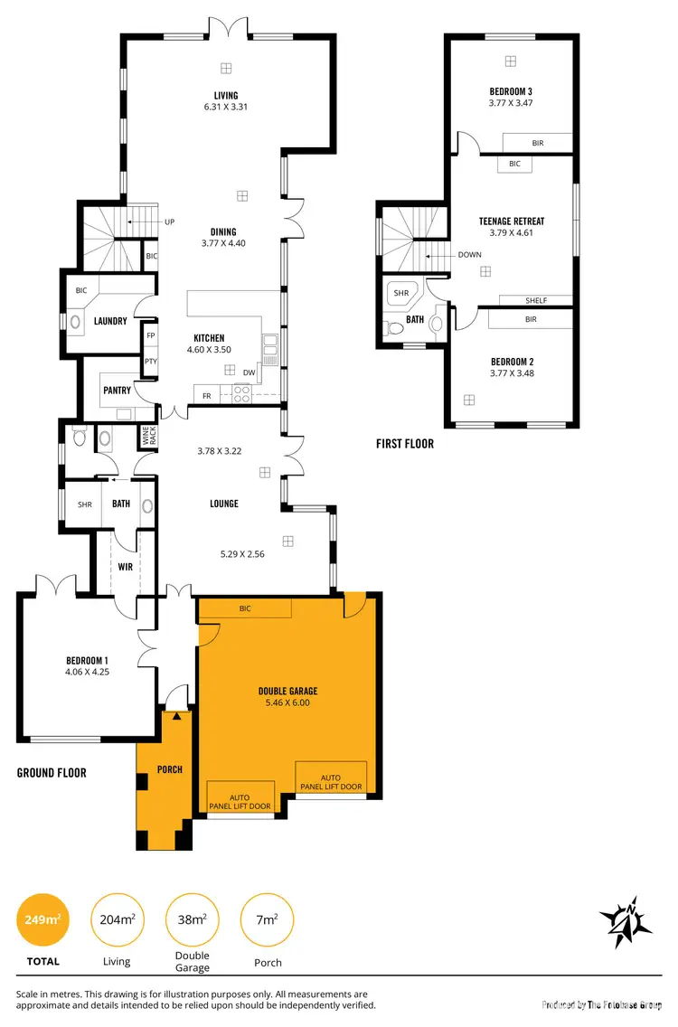Floorplan of Homely house listing, 2C North Terrace, Highgate SA 5063