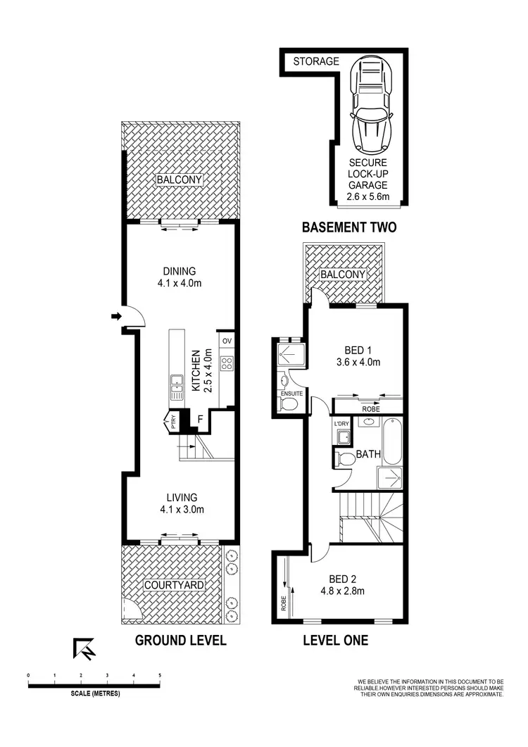 Floorplan of Homely apartment listing, 8/9 Banksia Avenue, Banksia NSW 2216