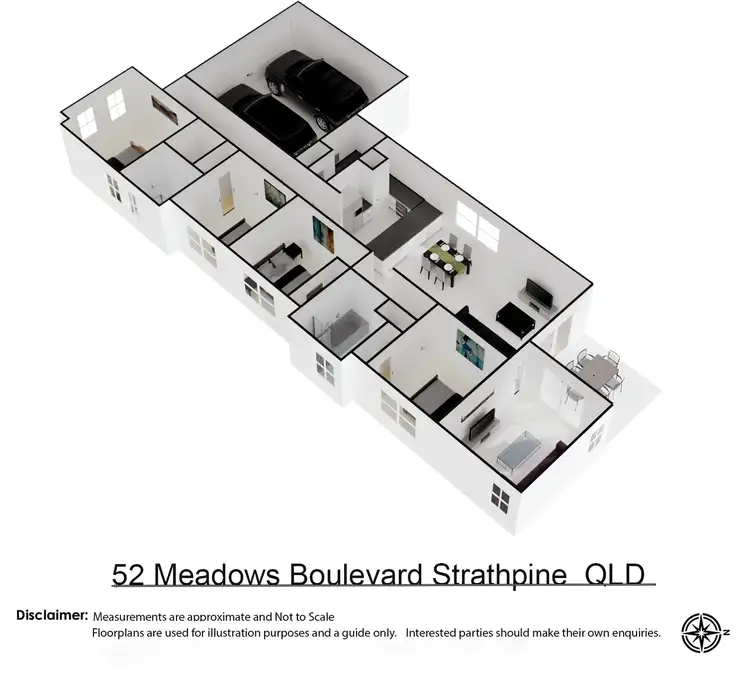 Floorplan of Homely house listing, 52 Meadows Boulevard, Strathpine QLD 4500