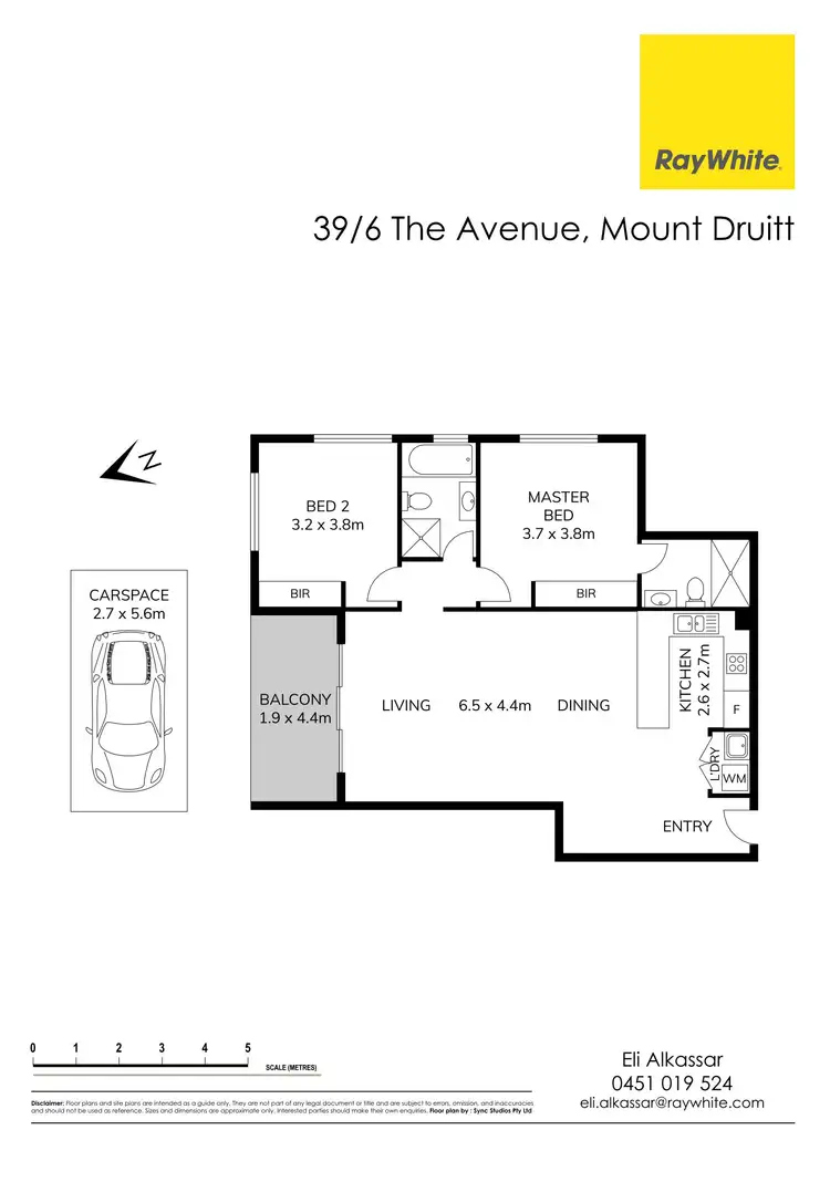 Floorplan of Homely apartment listing, 39/6-12 The Avenue, Mount Druitt NSW 2770