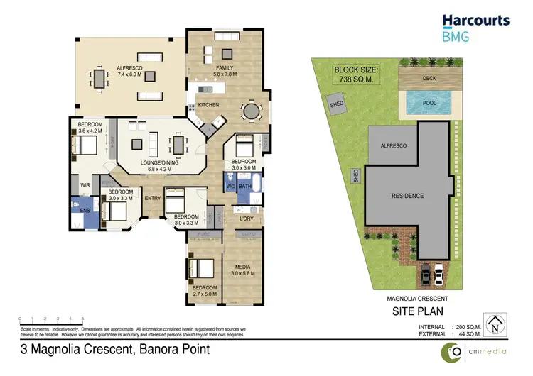 Floorplan of Homely house listing, 3 Magnolia Crescent, Banora Point NSW 2486