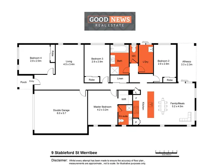 Floorplan of Homely house listing, 9 Stableford Street, Werribee VIC 3030