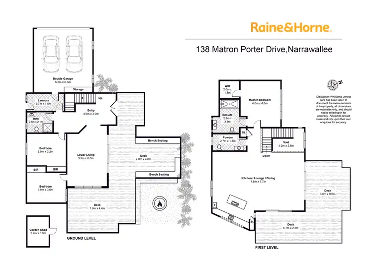 Floorplan of Homely house listing, 138 Matron Porter Drive, Narrawallee NSW 2539