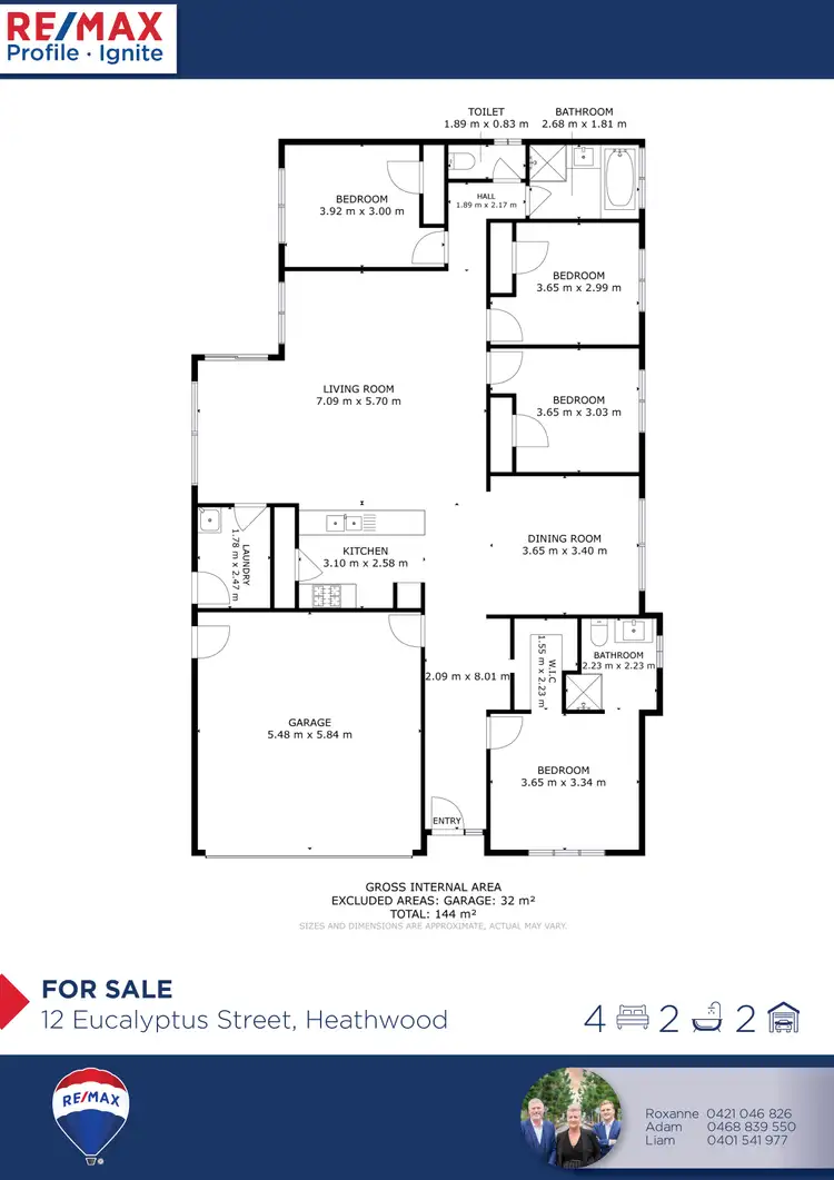 Floorplan of Homely house listing, 12 Eucalyptus Street, Heathwood QLD 4110