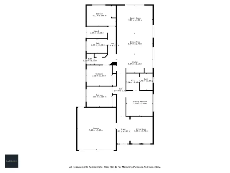 Floorplan of Homely house listing, 50 Thomas Wedge Drive, Wangaratta VIC 3677
