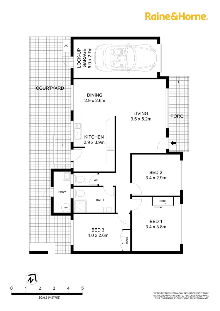 Floorplan of Homely villa listing, 3/55 Caledonian Street, Bexley NSW 2207