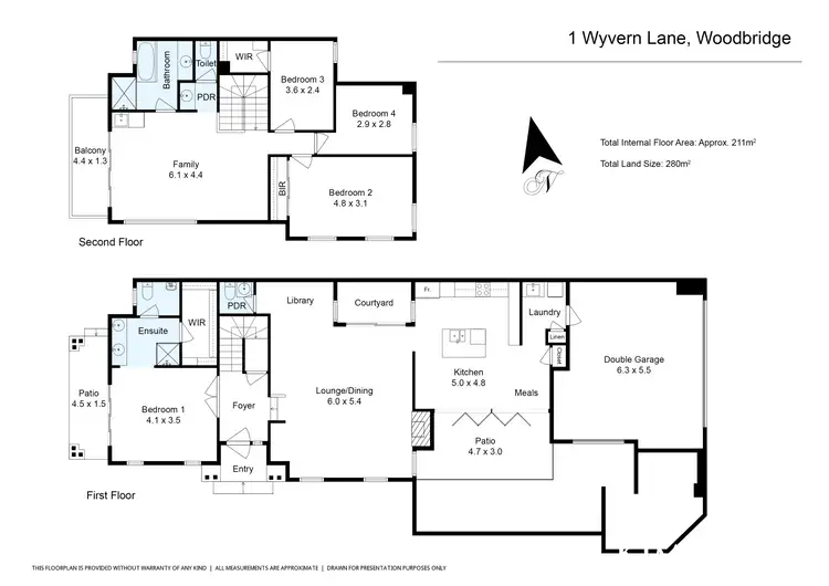 Floorplan of Homely house listing, 1 Wyvern Lane, Woodbridge WA 6056