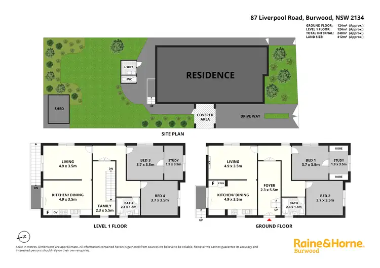Floorplan of Homely house listing, 87 Liverpool Road, Burwood NSW 2134