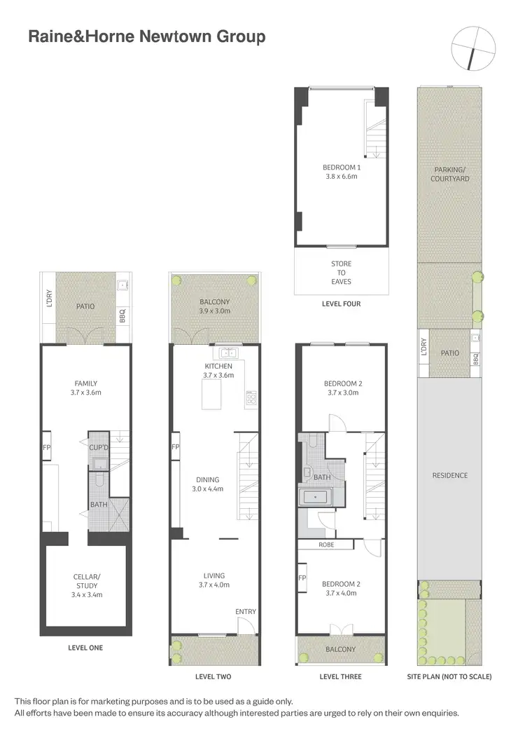 Floorplan of Homely house listing, 75 Wilson Street, Newtown NSW 2042