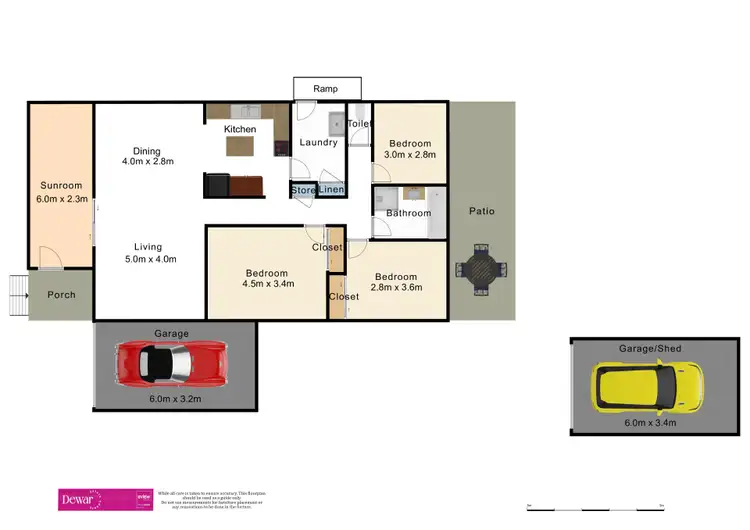 Floorplan of Homely house listing, 5 Webster Drive, Caboolture QLD 4510