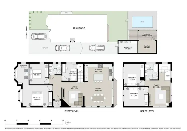 Floorplan of Homely house listing, 8 Hambly Street, Botany NSW 2019